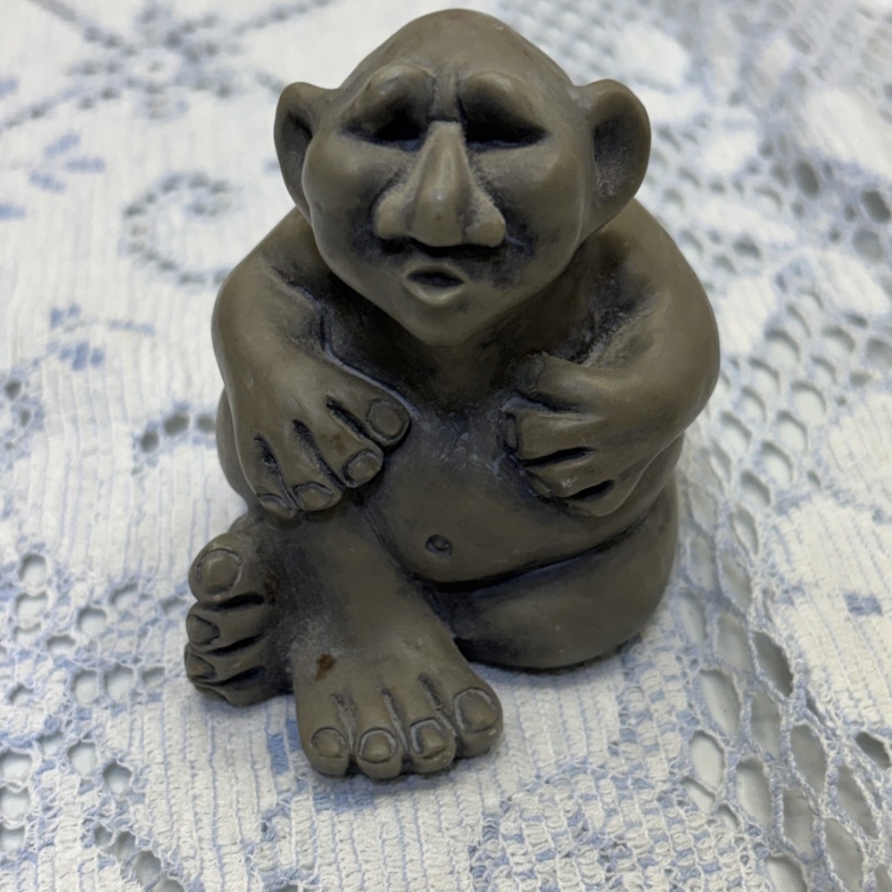 Garden Fantasy Troll Creature Figurine Collectible vintage 1994